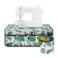 thumbnail image 1 of HELLHERO Beautiful & Practical Fusion Sewing Machine Mat Household Accessories Foldable Fabric Polyester for Most Sewing Machines, Leaves Pattern, 1 of 5
