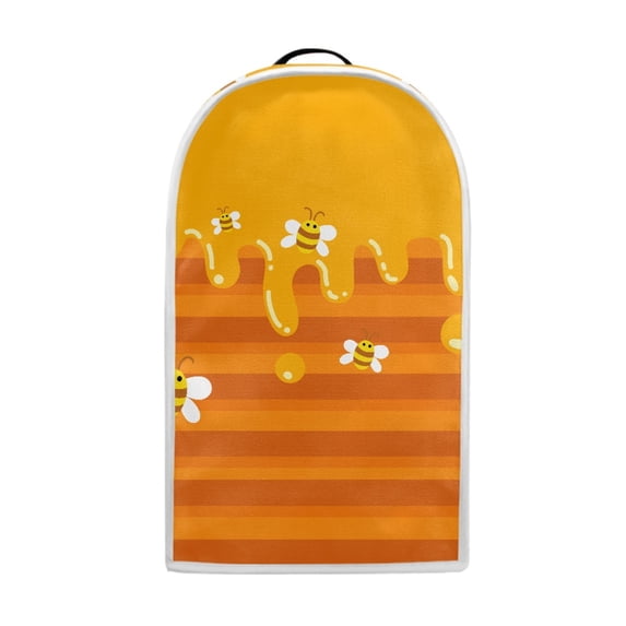 HELLHERO Bee Pattern Dustproof Mixer Blender Cover for Home Kitchen Indoor Polyester, Washable, Handle