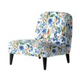 thumbnail image 1 of HELLHERO Blade Stretch Elastic Bottom Stain Protection Armless Accent Chair Protector Decorations Armless Accent Chair Cover for Armless Chair, 1 of 8