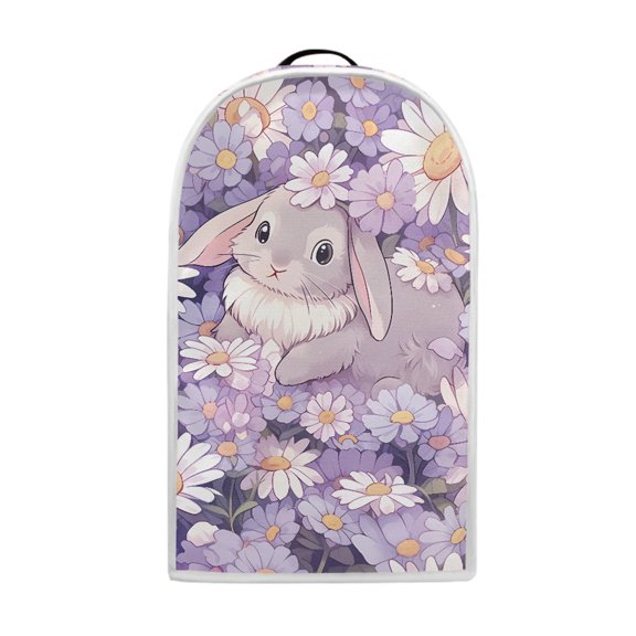 HELLHERO Blender Cover Light Purple Rabbit 1Pcs Washable Spill-Proof for Household