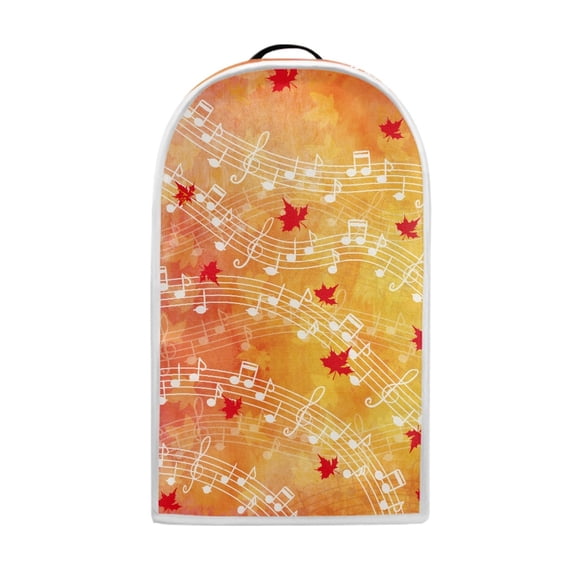 HELLHERO Blender Cover Maple Leaf Musical Note 1Set Fitted Washable for Friends