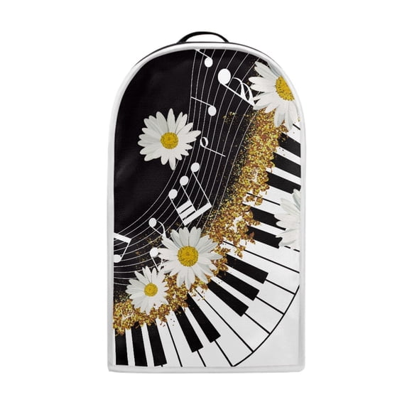 HELLHERO Blender Covers 1Pcs Blender Cover Polyester Spill-Proof for Kitchen Home Stylish, Music notes