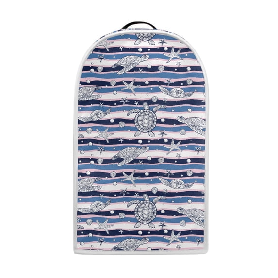 HELLHERO Blender Covers for Home Kitchen Indoor & Home Kitchen 1Pcs Turtle Stripe Pattern Design