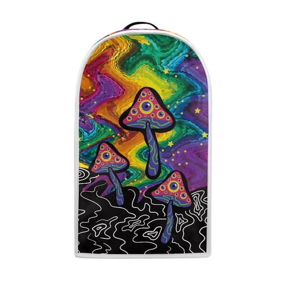 HELLHERO Blender Covers for Home Kitchen Indoor & Kitchen Home 1pc, Psychedelic Polka-Dot Mushrooms