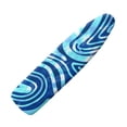 thumbnail image 1 of HELLHERO Blue White Wave Lines Ironing Board Cover Soft and Comfortable Elastic Edge Soft Fabric for Household Items, 1 of 5