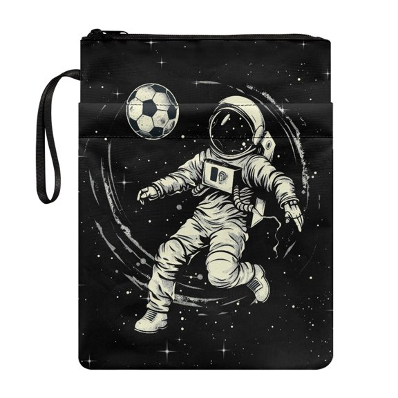 HELLHERO Book Cover Sleeve, 11.4 Inch X 8.66 Inch with Washable for Retro Book Sleeve Protector Pouch, Protector Wrap Bag Classic for Books Lovers Reader Students