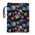 thumbnail image 1 of HELLHERO Book Organizer Bag, 1pcs Polyester Zipper Christian Bag for Hardcover Notebook Bible Journal, 11.4 Inch X 8.66 Inch, 1 of 8