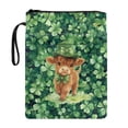 thumbnail image 1 of HELLHERO Book Organizer Bag with Decorative Design Polyester Fabric Bible Case Bag with Lightweight for Paperbacks Notebook Book Book Organzoer Holder, 1 of 8