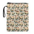thumbnail image 1 of HELLHERO Book Protector Book Carrying Case Polyester Handle Protector Wrap Bag with Book Protection Book Storage Bag, Rooster, 1 of 6