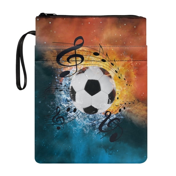 HELLHERO Book Sleeve Cover, 11.42 x 8.66 Inch Book Organzier Holder with Book Protection, Bible or Book for Books Lovers