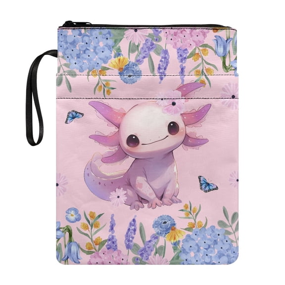 HELLHERO Book Sleeve Protector, 1pcs Polyester Fabric Washable Book Carrying Case for Religious Items, 8.66 x 11.42
