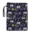 thumbnail image 1 of HELLHERO Book Sleeve Protector Pouch Book Storage Bag with Decorative Design Polyester Book Carrying Case for Librarian Bible Waterproof 8.66 x 11.42, Potion Book, 1 of 8