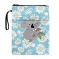 thumbnail image 1 of HELLHERO Book Sleeve Protector Pouch with Lightweight Polyester Fabric Book Organzoer Holder Tote Bags Waterproof Easy Carry Book Case with Washable for Fater Gift, 1 of 4