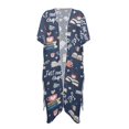 thumbnail image 1 of HELLHERO Breathable Bathing Suit Cover Up for Beach High Quality Fabrics Short Sleeve Long Kimono Swimsuit Cover Up Just One More Chapte, 1 of 6