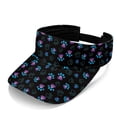 HELLHERO Breathable Polyester Fabric Visor Hat for Beach Tennis ...