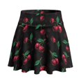 thumbnail image 1 of HELLHERO Built-in Shorts Tennis Skirt, Cherry Pattern 2 Side Pockets Stretchy Athletic Skorts for Daily Wear Golf Yoga, 1 of 9