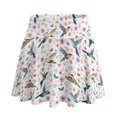 thumbnail image 1 of HELLHERO Built-in Shorts Tennis Skirt, Hummingbird Floral Print 2 Side Pockets Lightweight Women's Golf Skirt for Party Pickleball Yoga, 1 of 10