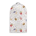 thumbnail image 1 of HELLHERO Bunny with Fast Food Icons 1Pcs Kitchen Blender Dust Covers Polyester Dustproof for Friends, 1 of 6