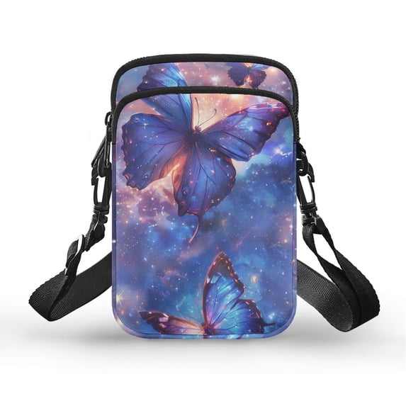 HELLHERO Butterflies Crossbody Small Bags Trendy, Adjustable Shoulder Strap for Casual Use, Daily Use