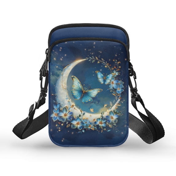 HELLHERO Butterflies Lightweight Shoulder Bag Polyester for Adult