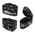thumbnail image 1 of HELLHERO Butterflies Pattern Portable Travel Steamer Storage Case Polyester Handheld Lightweight Fits Travel, Case Only, 1 of 6