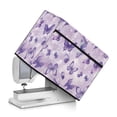 thumbnail image 1 of HELLHERO Butterflies Sewing Machine Dust Cover and Sewing Essentials Pockets Reusable Easy to Replacement and Clean, 1 of 8