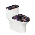 thumbnail image 1 of HELLHERO Butterfly 2 Pack Toilet Covers Set Soft Polyester, Fits All Toilet Shapes, Modern Bathrooms, 1 of 7