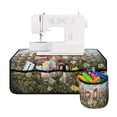 thumbnail image 1 of HELLHERO Butterfly Cow Sewing Machine Mat Fabric Polyester with 4 Pockets Durable Ideal For Sewing Classes & Home Use, 1 of 5