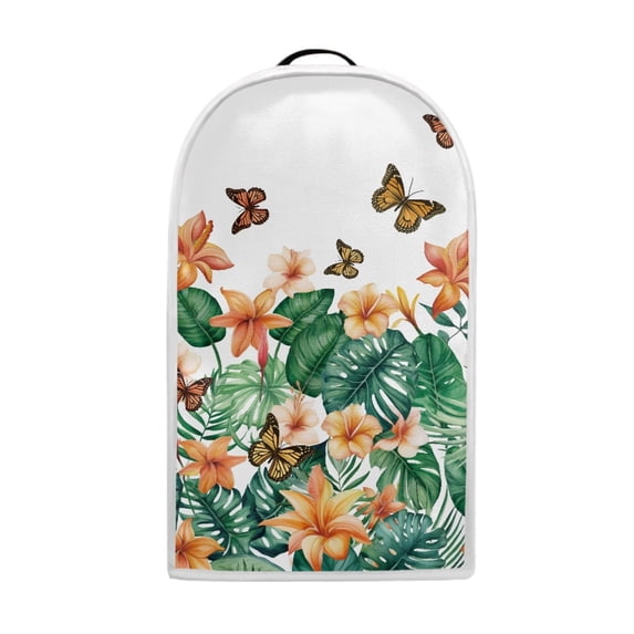 HELLHERO Butterfly Floral Easy to Install Blender Dust Cover Machine Washable Reusable Blender Cover with Thickened for Home Kitchen Indoor