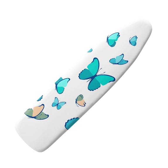 HELLHERO Butterfly Iron Cover for Ironing Board, Scorch Resistant Ironing Board Cover with Elasticized Edges, Fits Standard 54" x 15" Inch Boards