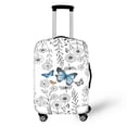 thumbnail image 1 of HELLHERO Butterfly Luggage Cover for Adults, Polyester Anti Aging Easy Disassemble Suitcase Sleeve All Size, 1 of 7