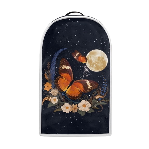 HELLHERO Butterfly Moon Design Top Handle Food Processor Cover Protective Thickened Blender Dust Cover with Washable for Kitchen Use
