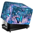 thumbnail image 1 of HELLHERO Butterfly Print Bread Machine Cover 2 Slice Dustproof, Anti Scratches and Stain Toaster Cover, Easy to Clean Small Appliance Covers for Kitchen Decor, 1 of 8