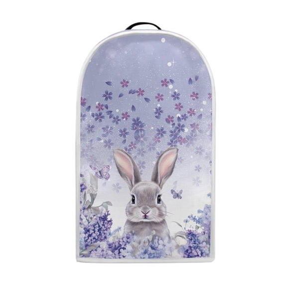 HELLHERO Butterfly Rabbit Machine Washable Protective Case Foldable Fitted Dust Cover with Not Easy to Fade for Kitchen