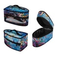 thumbnail image 1 of HELLHERO Butterfly Travel Irons Carrying Organizer 11.8x6.69x5.5 Inches with Handle and Zipper for Handheld Garment Steamer(Case Only), 1 of 6