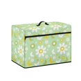 thumbnail image 1 of HELLHERO Butterfly and Daisy Pattern Sewing Machine Dustproof Cover with Handle Easy Storage Foldable for Long-Term Travel, 1 of 8