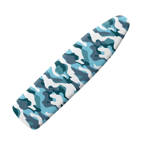 HELLHERO Camouflage Pattern Table Top Ironing Board Cover 3 Fasteners Elastic Edge Iron Board Cover Replacement Soft Fabric Ironing Board Covers for Women