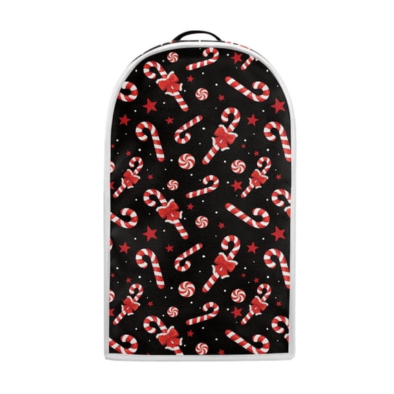 HELLHERO Candy Cane Pattern Protective Case Polyester for Kitchen Counter Women