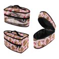 thumbnail image 1 of HELLHERO Capybar Strawberry Pattern Travel Irons Carrying Case with Zipper Travel Iron Organizer, Bag Only, 1 of 6