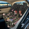 thumbnail image 1 of Drydeepin Mushroom Daisy Starry Night Car Back Seat Cover, Rear Bench Seat Towel Cover Breathable Non-Slip Rear Seat Cover Universal Fit for Sedans SUVs Truck Auto Interior Decor, 1 of 7