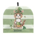 thumbnail image 1 of HELLHERO Cat Green Hat 1Pcs Tea Cozy Durable Lightweight Keep Warm, 1 of 8