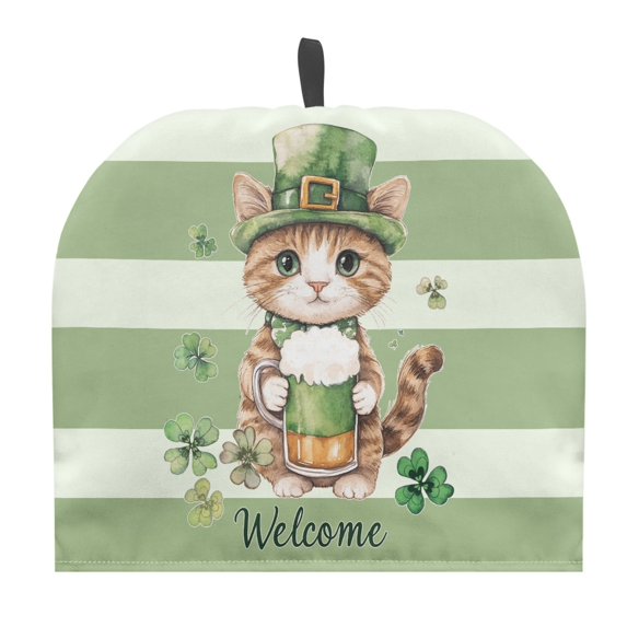 HELLHERO Cat Green Hat 1Pcs Tea Cozy Durable Lightweight Keep Warm