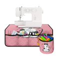 thumbnail image 1 of HELLHERO Cat Love Mom Sewing Machine Mat Storage Bag Easy to Clean Waterproof Fabric Polyester for Most Sewing Machine Table, 1 of 5