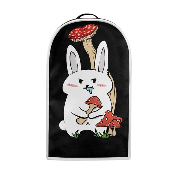 HELLHERO Cat Mushroom Pattern Univesal Mixer Blender Cover with Washable Polyester Coffee Machine Dust Cover