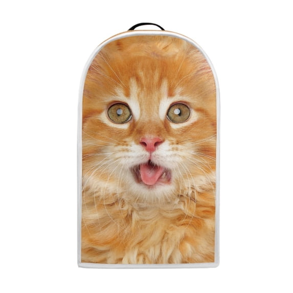 HELLHERO Cat Pattern Food Processor Cover 1Pcs Kitchen Blender Dust Cover Polyester Durable for Kitchen Use There is only one dust cover