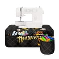 thumbnail image 1 of HELLHERO Cat Pumpkin Pattern Sewing Machine Pad Premium Fabric Waterproof Removable Storage Bag for Wife Mom Home Sewing Classes, 1 of 5