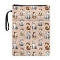 thumbnail image 1 of HELLHERO Cats Book Sleeve Protector Book Cover Carrying Case Polyester Zipper Carrying Book Case with Lightweight Reusable, 1 of 8