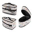 thumbnail image 1 of HELLHERO Cats Pattern Portable Travel Steamer Storage Case Lightweight Iron Accessories Garment Steamer Box Travel Steamer Holder Lightweight Travel Iron Organizer, Case Only, 1 of 6
