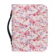 thumbnail image 1 of HELLHERO Cherry Blossom Butterflies Bible Case for Men, Portable Bible Cover with Protective for Prayer Church Christian Prayer, 1 of 12