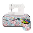 thumbnail image 1 of HELLHERO Cherry Blossom Fabric Polyester Sewing Machine Mat Storage Bag Sewing Accessories Protective Mat for Mom Wife Present, 1 of 5